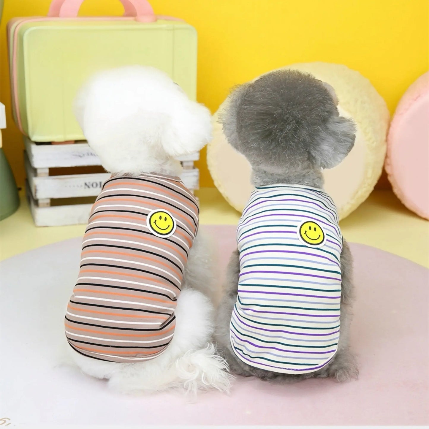 Border Tank Tops × NICO chan - LIKE ME