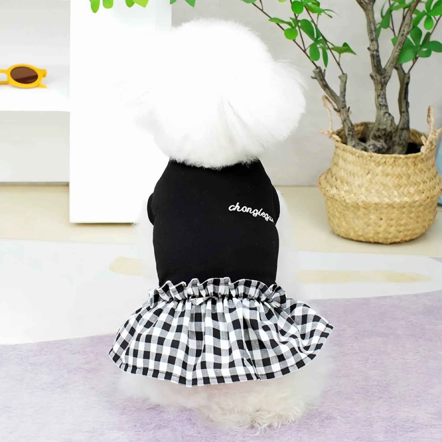 Monotone Gingham Check One - piece - LIKE ME