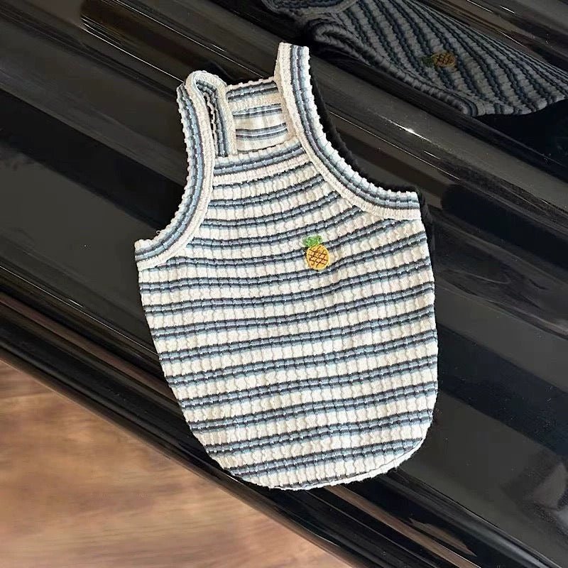 Fruit Striped Knit Tank - LIKE ME