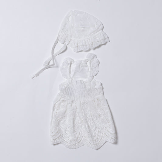 Lace Dress & Hat Set