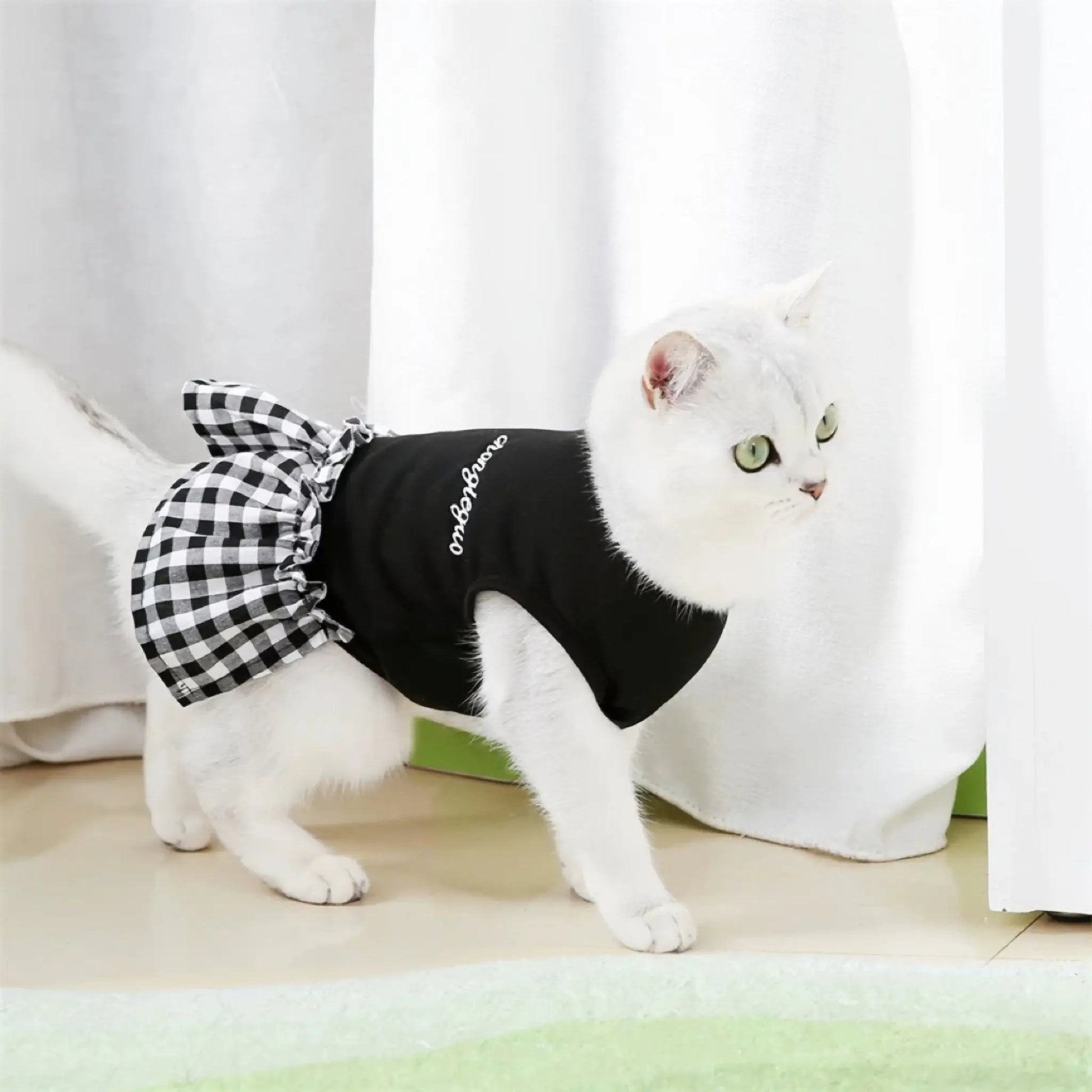 Monotone Gingham Check One - piece - LIKE ME