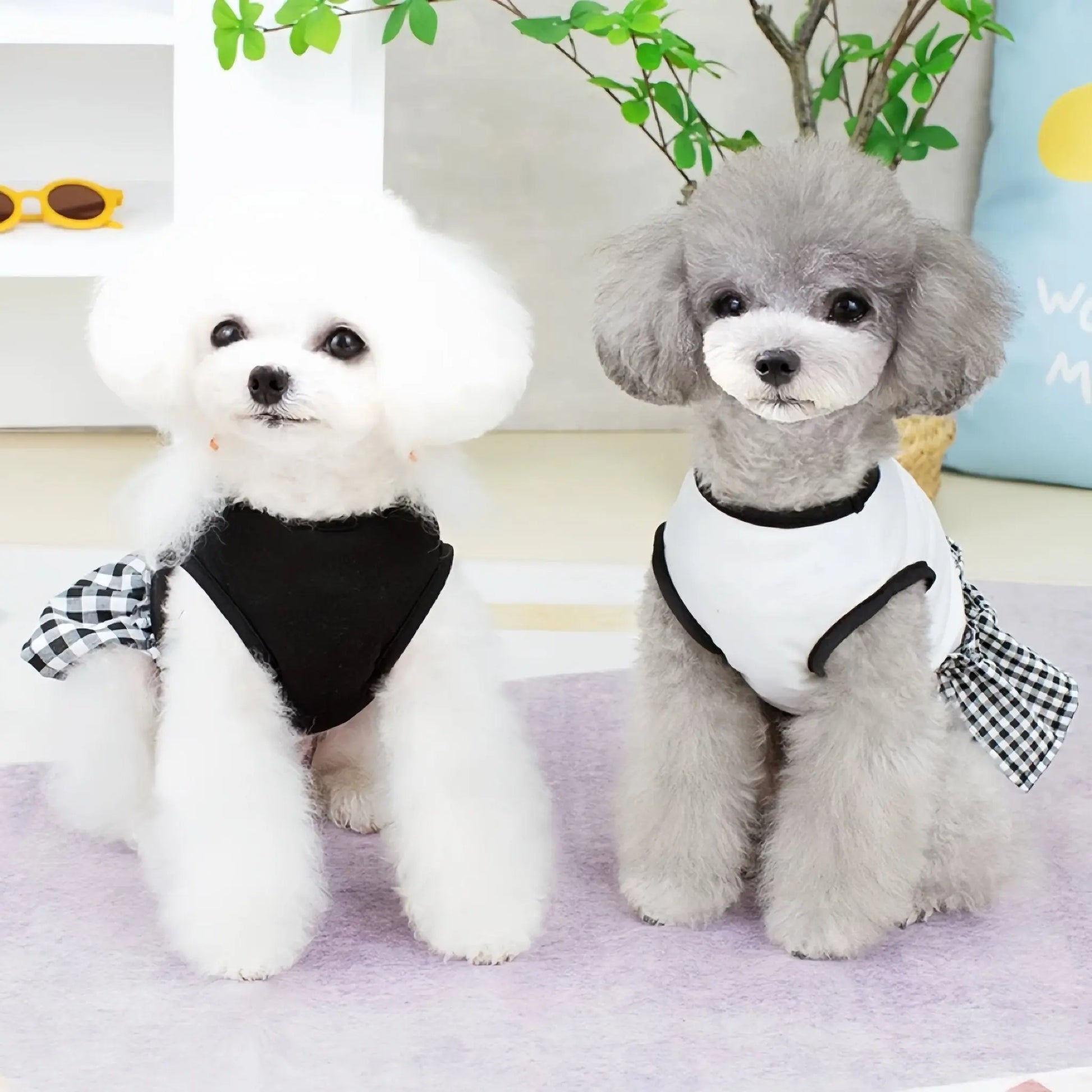 Monotone Gingham Check One - piece - LIKE ME