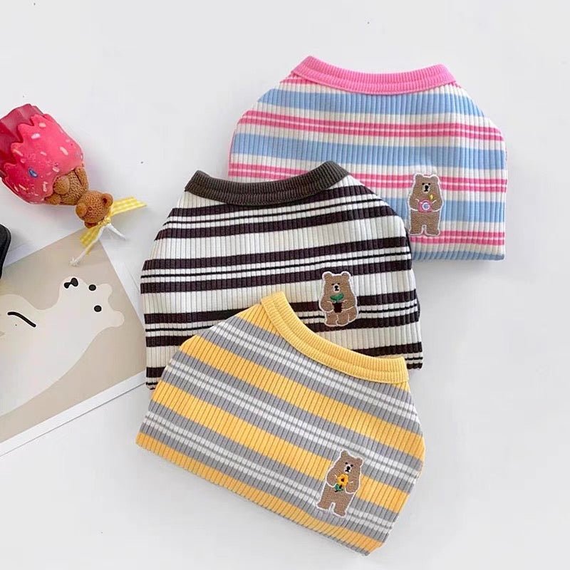 Bear Stripe Tank - LIKE ME